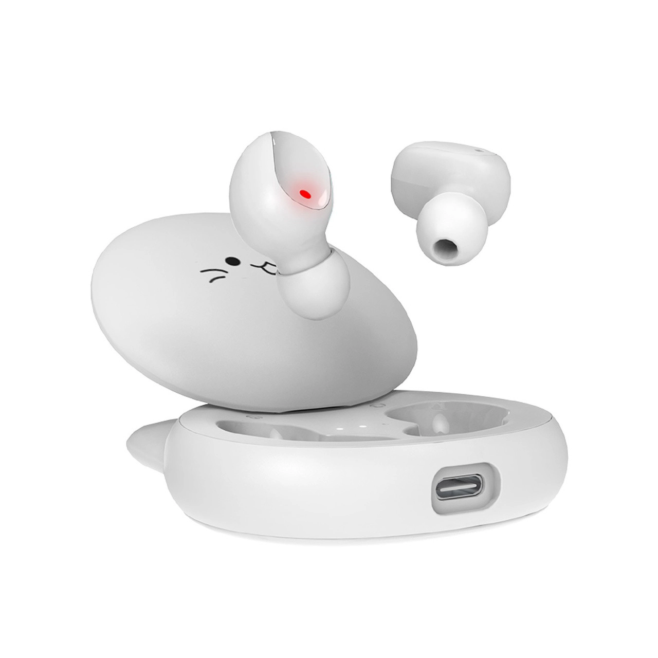ایرفون بی سیم کودکان Porodo Soundtec مدل PD-STWLEP005-WH - سفید